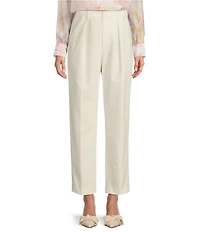 Antonio Melani Crystal Twill Flat Front Pants