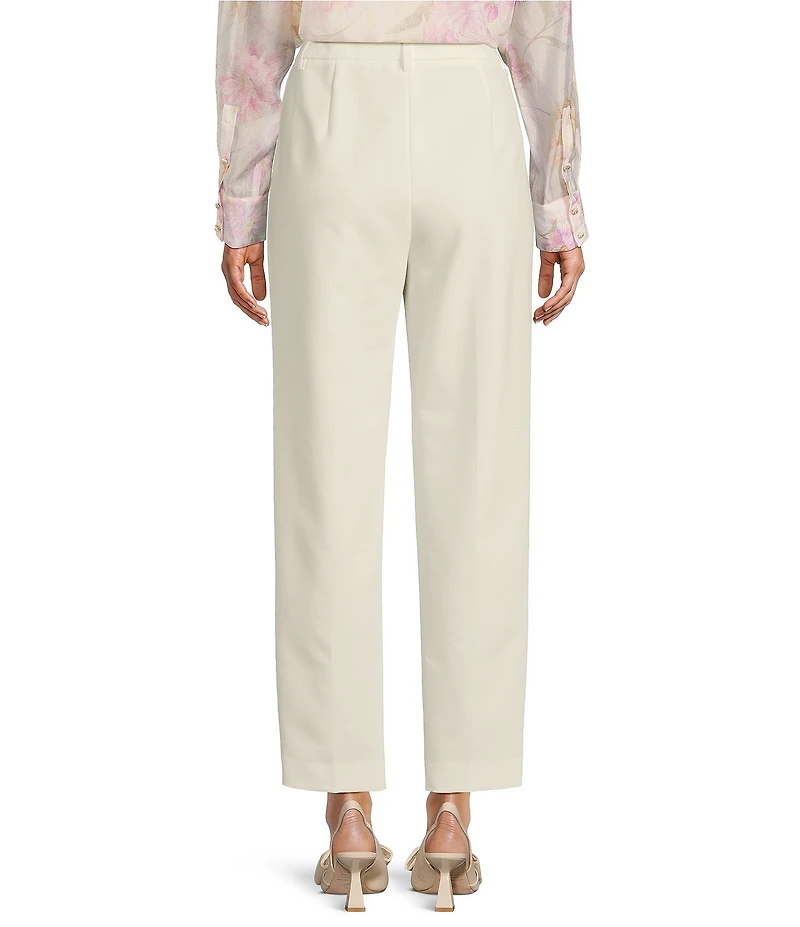 Antonio Melani Crystal Twill Flat Front Pants