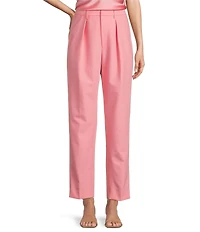 Antonio Melani Crystal Twill Flat Front Pants
