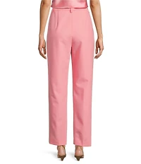 Antonio Melani Crystal Twill Flat Front Pants