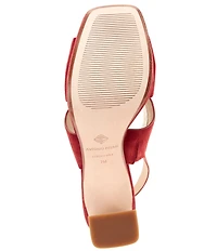 Antonio Melani Dana Suede Platform Xband Slingback Sandals