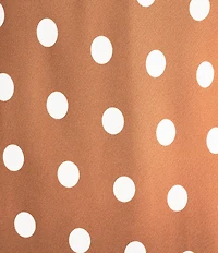 Antonio Melani Darah Printed Satin Halter Neck Sleeveless Maxi Dress