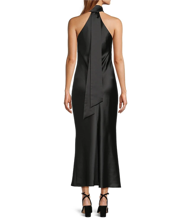 knee length dresses for ladies Annmarie A-Line Sleeveless Maxi Dress