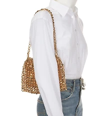 Antonio Melani Disco Beaded Shoulder Bag