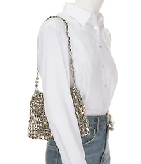 Antonio Melani Disco Beaded Shoulder Bag
