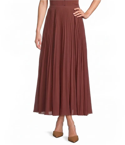 Antonio Melani Divinity Pleated Maxi Skirt