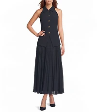 Antonio Melani Divinity Pleated Maxi Skirt
