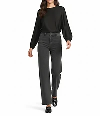 Antonio Melani Doris V-Neck Long Sleeve Elastic Cuff Blouse