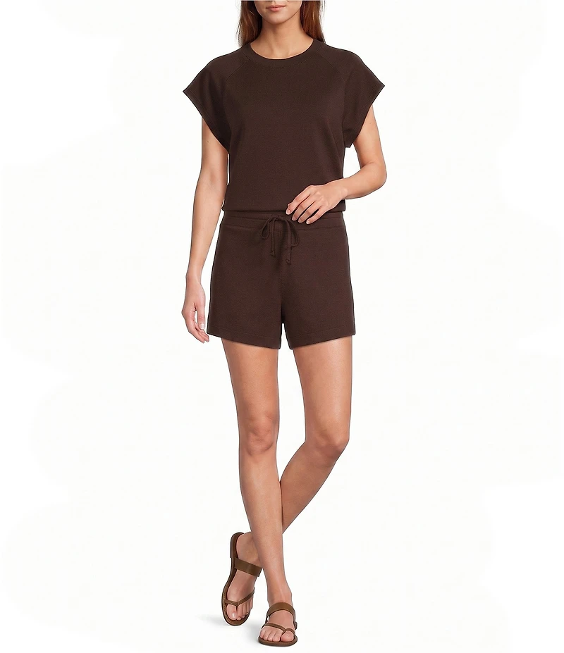 Antonio Melani Drawstring Sweat Shorts