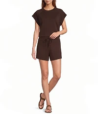 Antonio Melani Drawstring Sweat Shorts