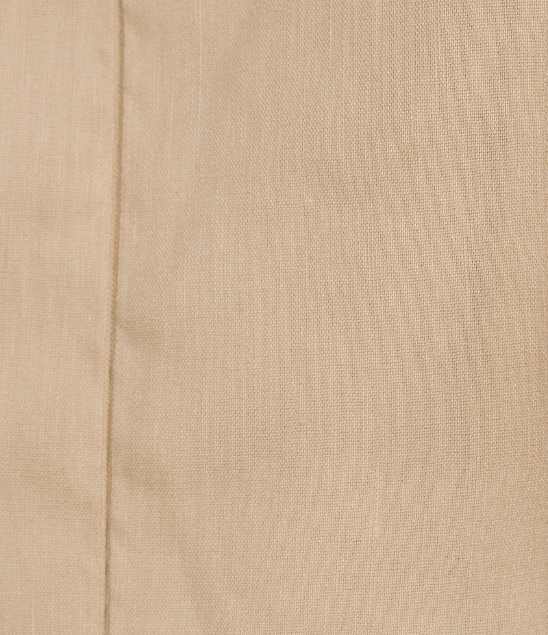 Antonio Melani Eliana Linen Square Neck Sleeveless Shift Mini Dress