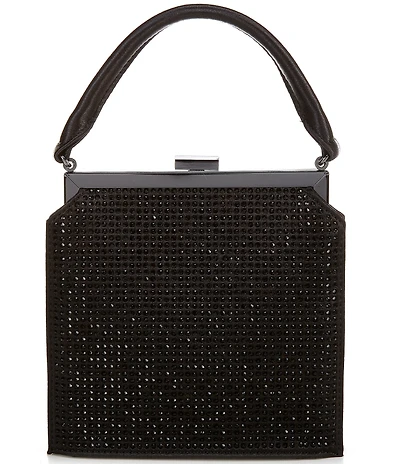 Antonio Melani Eliza Stone Frame Clutch Top Handle Bag