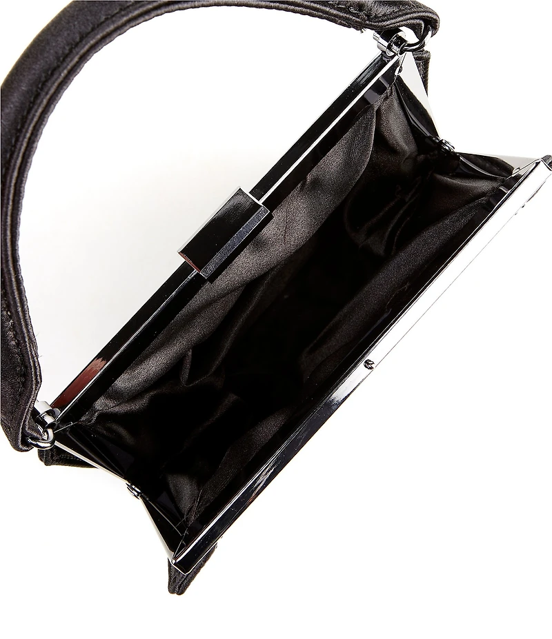 Antonio Melani Eliza Stone Frame Clutch Top Handle Bag