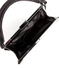 Antonio Melani Eliza Stone Frame Clutch Top Handle Bag