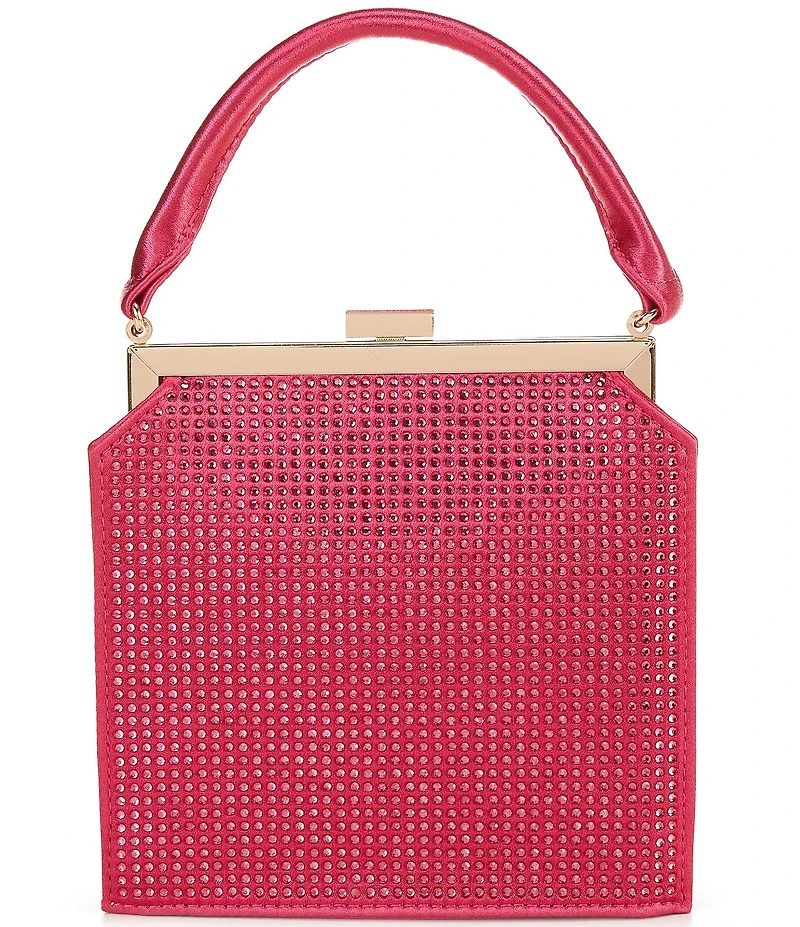 Antonio Melani Eliza Stone Frame Clutch Top Handle Bag