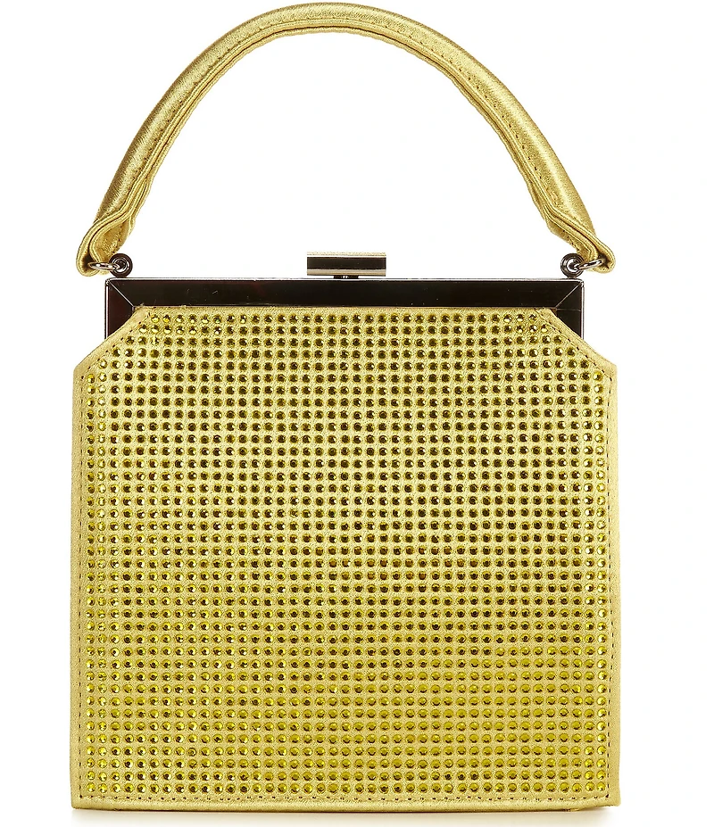 Antonio Melani Eliza Stone Frame Top Handle Clutch