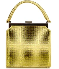 Antonio Melani Eliza Stone Frame Top Handle Clutch