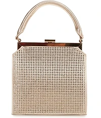 Antonio Melani Eliza Stone Frame Top Handle Clutch