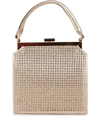 Antonio Melani Eliza Stone Frame Top Handle Clutch