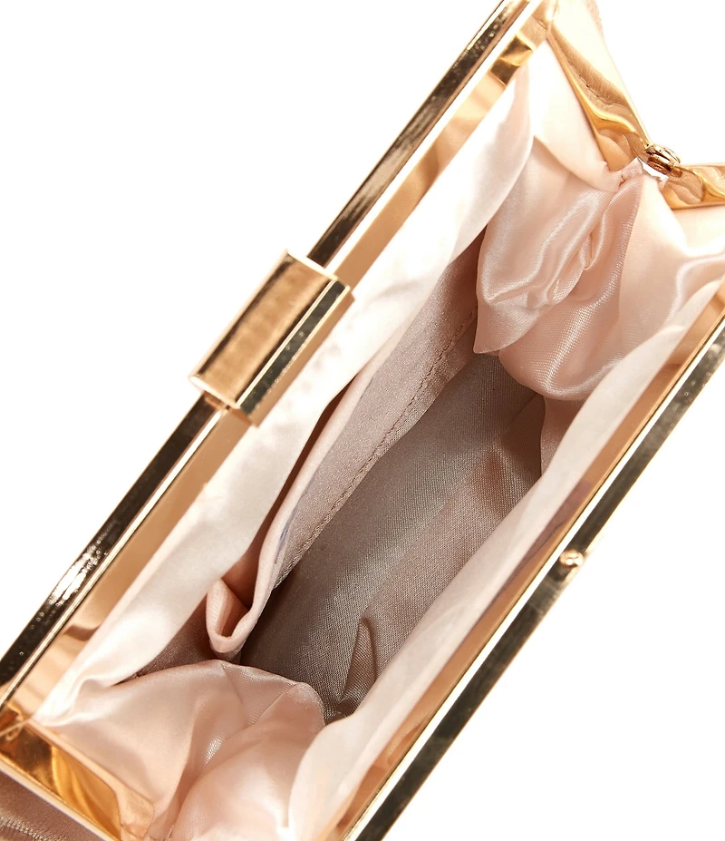 Antonio Melani Eliza Stone Frame Top Handle Clutch