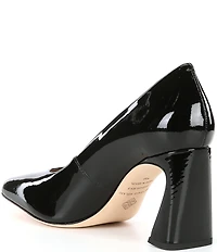 Antonio Melani Ellery Patent Leather Flared Heel Pumps