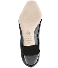Antonio Melani Ellery Patent Leather Flared Heel Pumps