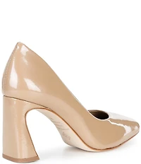 Antonio Melani Ellery Patent Leather Flared Heel Pumps