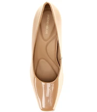 Antonio Melani Ellery Patent Leather Flared Heel Pumps