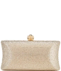 Antonio Melani Encrusted Rhinestone Minaudiere Clutch