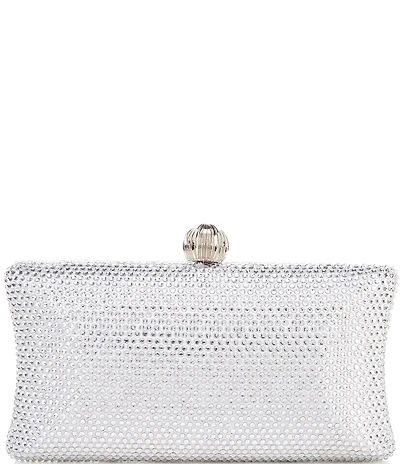 Antonio Melani Encrusted Rhinestone Minaudiere Clutch