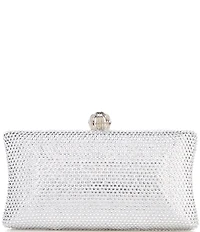Antonio Melani Encrusted Rhinestone Minaudiere Clutch
