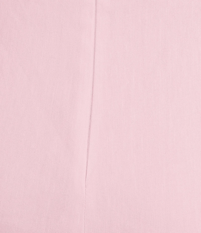 Antonio Melani Fawn Linen Sweetheart Neck Sleeveless A-line Maxi Dress