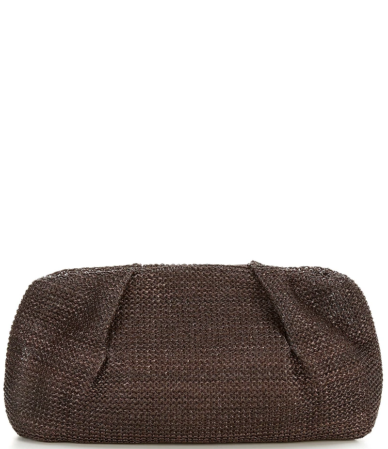 Antonio Melani Fay Straw Clutch