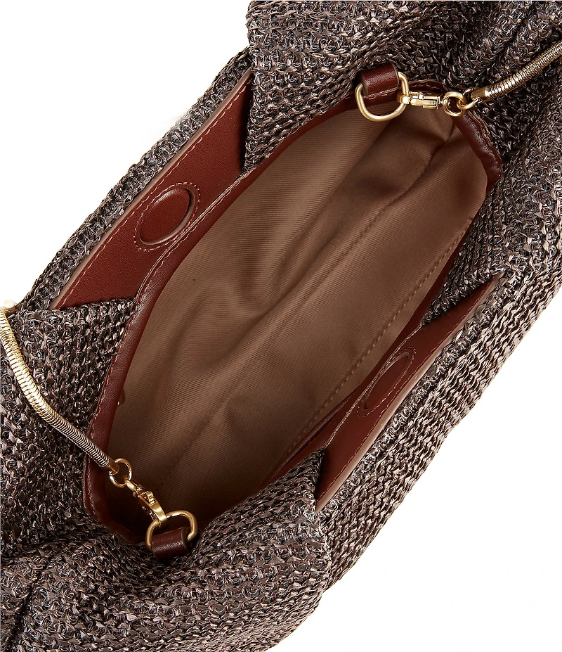 Antonio Melani Fay Straw Clutch
