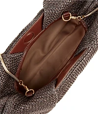 Antonio Melani Fay Straw Clutch