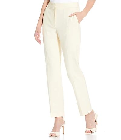 Antonio Melani Faye Straight Leg Slub Suiting Pants