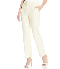 Antonio Melani Faye Straight Leg Slub Suiting Pants