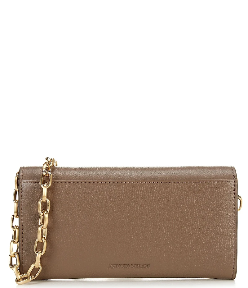 Antonio Melani Flap Accordian Shoulder Bag