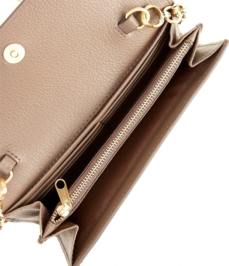 Antonio Melani Flap Accordian Shoulder Bag