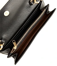 Antonio Melani Flap Accordian Shoulder Bag