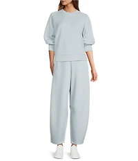 Antonio Melani Flat Front Barrel Jogger