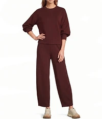 Antonio Melani Flat Front Barrel Jogger
