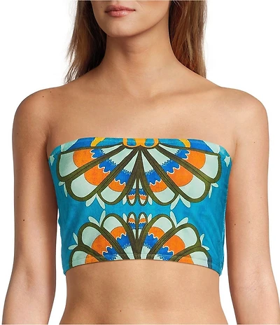 Antonio Melani Fresco Detachable Halter Strap Bandeau Swim Top