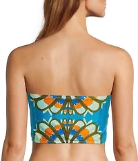 Antonio Melani Fresco Detachable Halter Strap Bandeau Swim Top