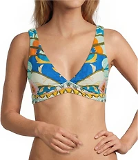 Antonio Melani Fresco V-Neck Bralette Swim Top