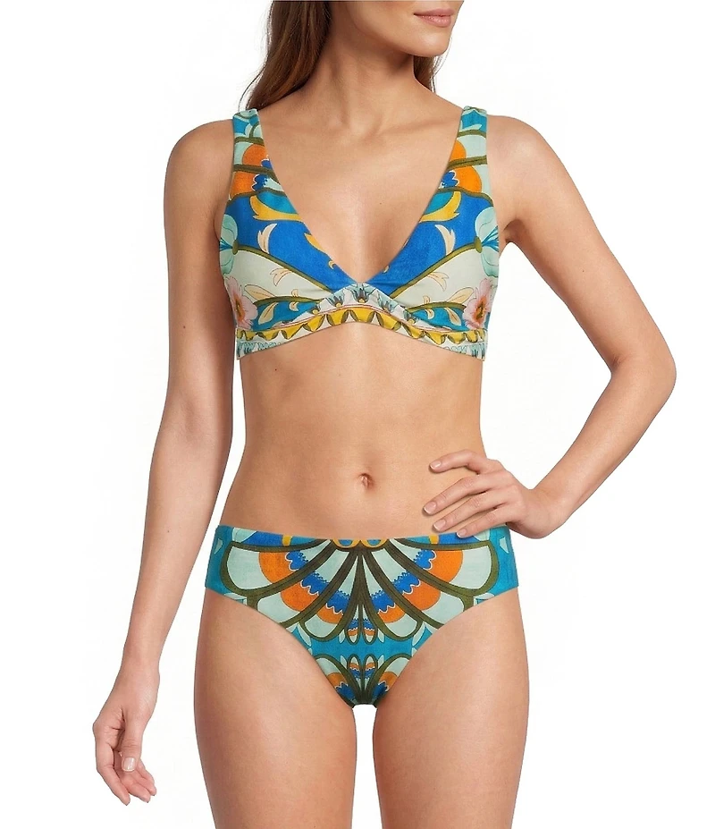 Antonio Melani Fresco V-Neck Bralette Swim Top