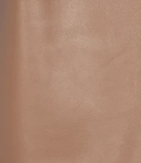 Antonio Melani Gabby Genuine Leather A Line Mini Skirt