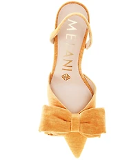 Antonio Melani Gentry Velvet Bow Slingback Pumps