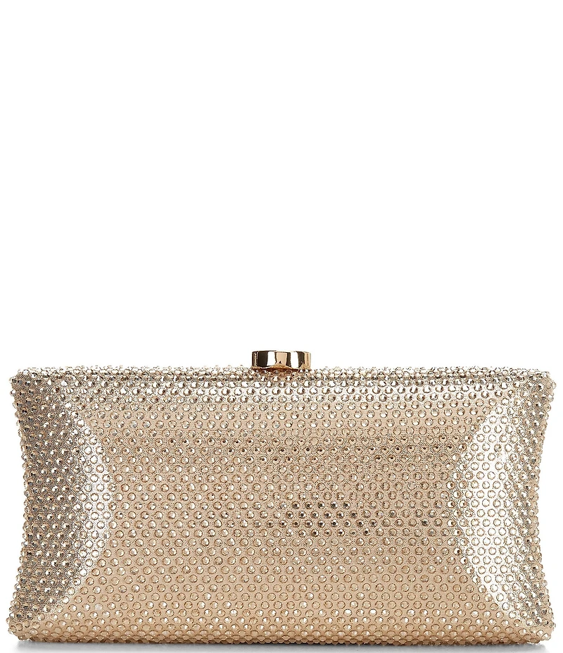 Antonio Melani Glenda Encrusted Minaudiere Clutch Bag