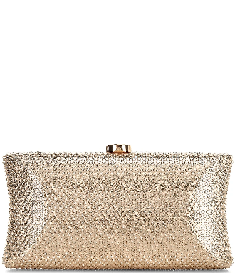 Antonio Melani Glenda Encrusted Minaudiere Clutch Bag
